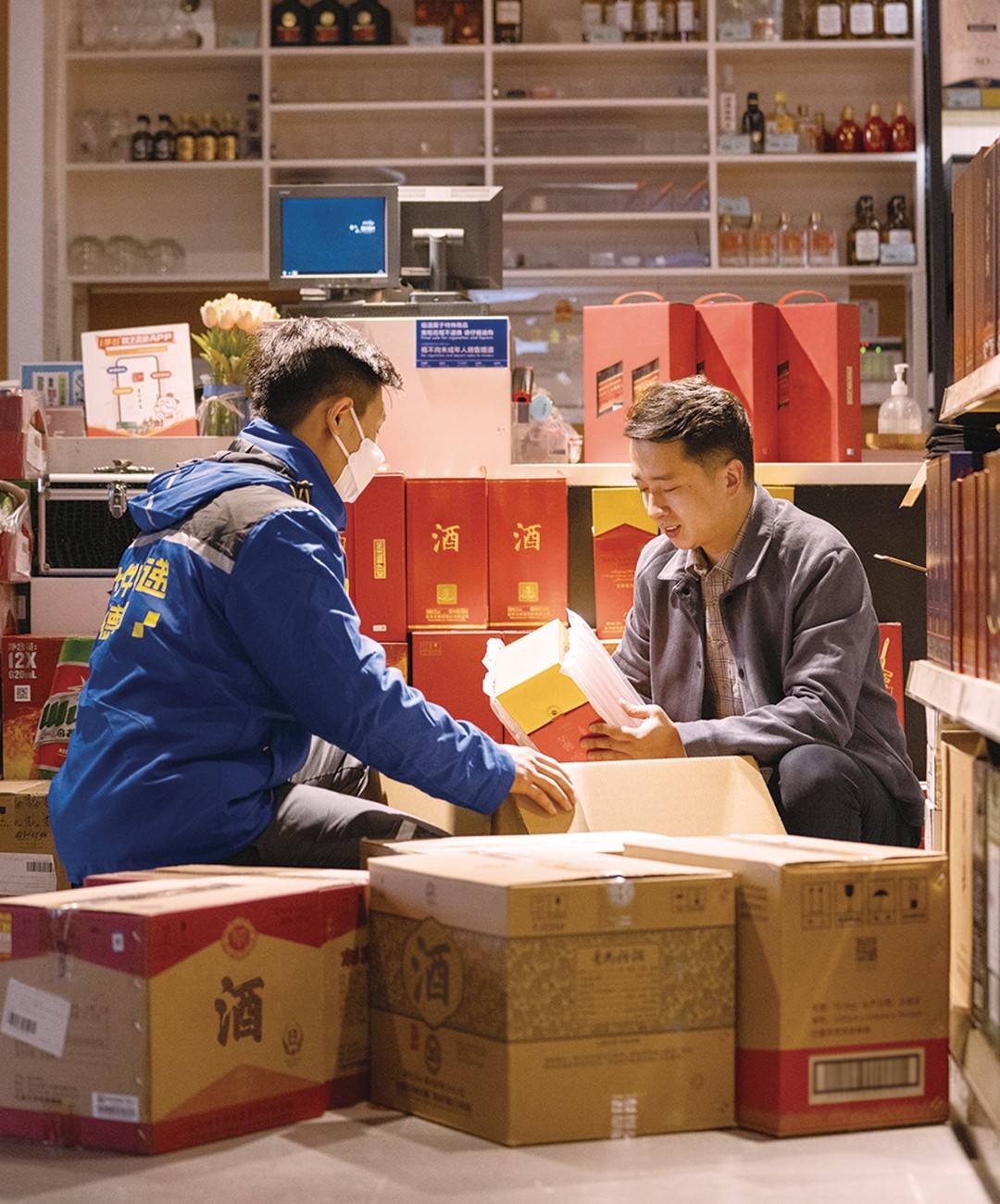 德邦快递春节不休食品年货放心囤安心购