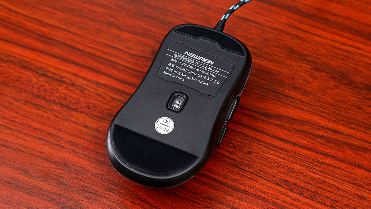 新贵GX6 Pro幻彩漆有线游戏鼠标评测：炫彩外观，出色手感