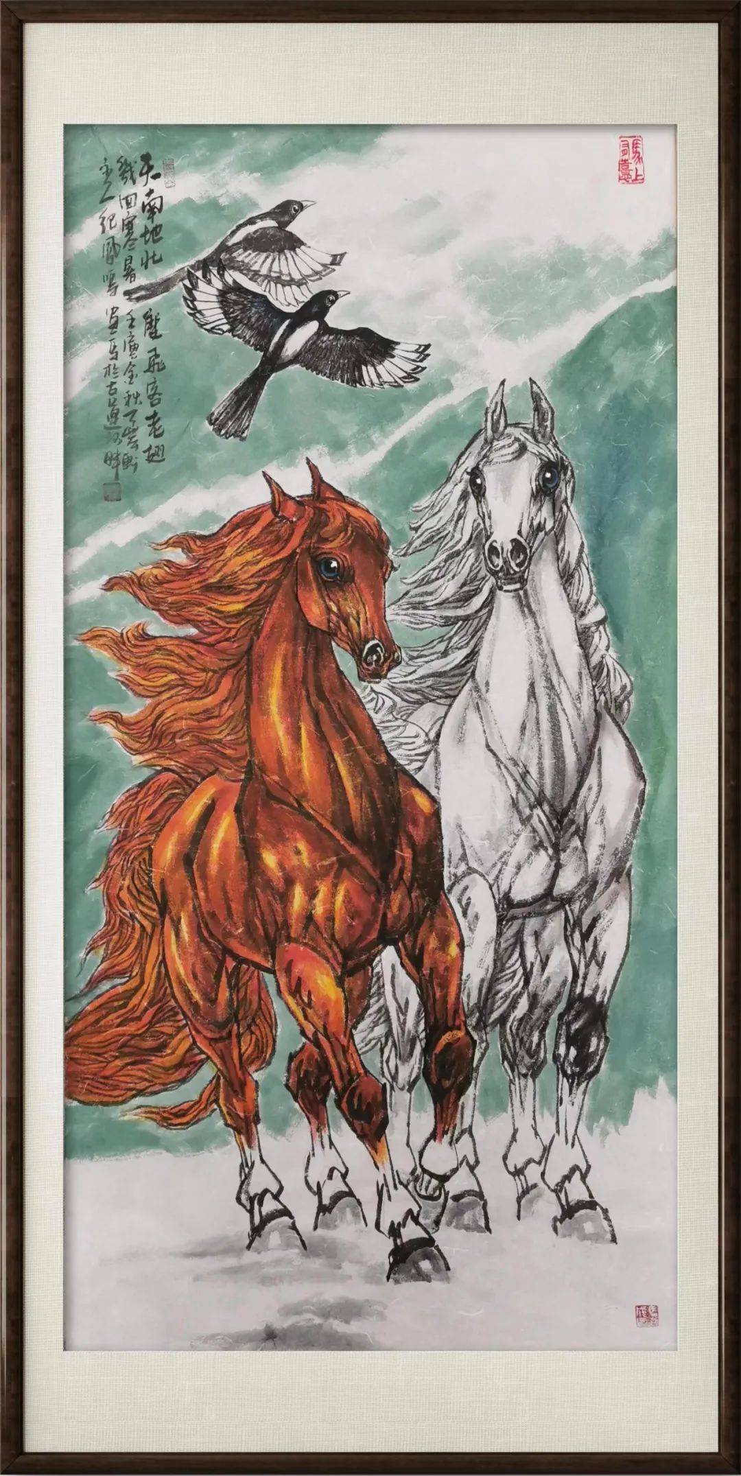 "燃情逐梦"画马名家纪凤鸣艺术作品赏析_中国_山东_美术家协会