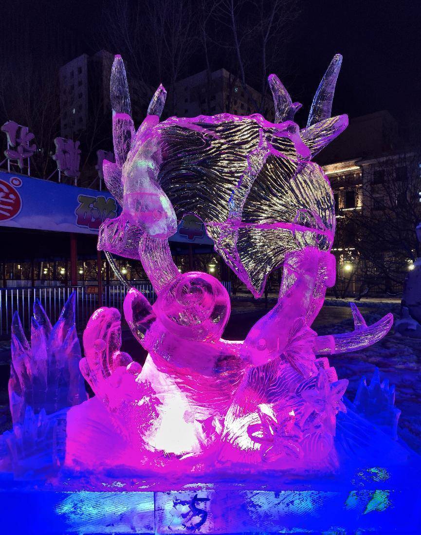 冰晶雪舞 创意之美 第三届"华德杯"全国青年专业冰雕大赛收官_哈尔滨