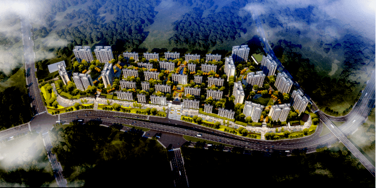 广元阳光云麓户型图 售楼中心_洋房_高层_菜市场