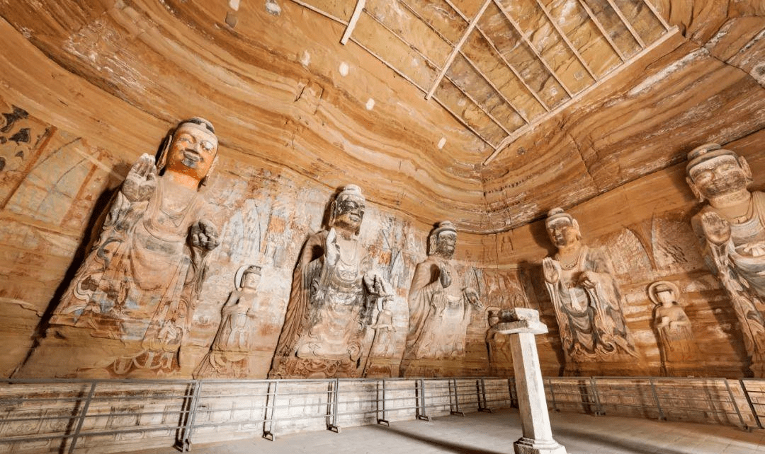 在北石窟寺,感受穿越千年的震撼_艺术_陇东_造像