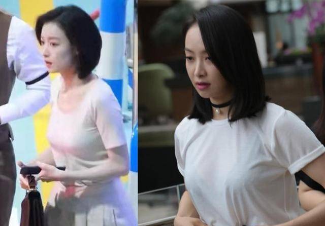 倪妮在排场拍戏被抓拍,形象反差太大引起热议,网友:以为是宋茜_照片
