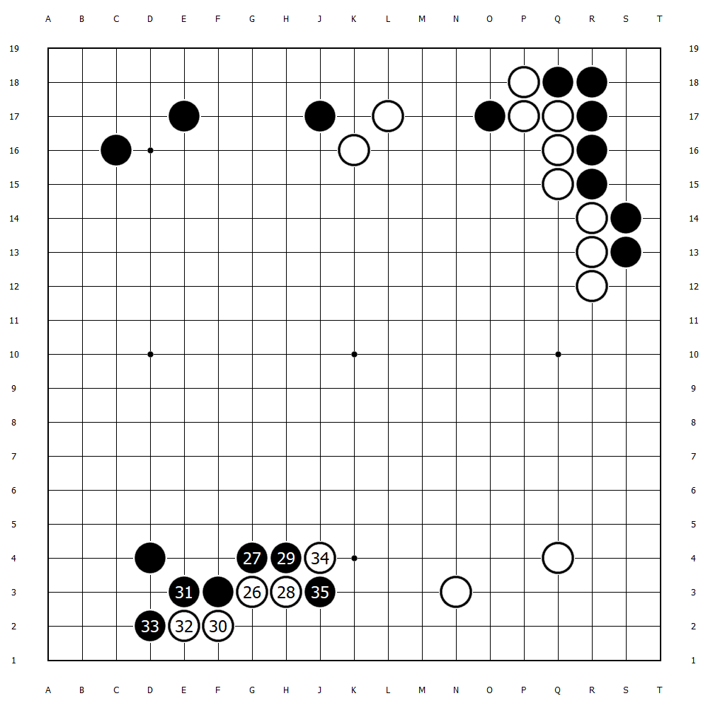 围棋网课：中盘阶段常型割断的研究(野狐1级)