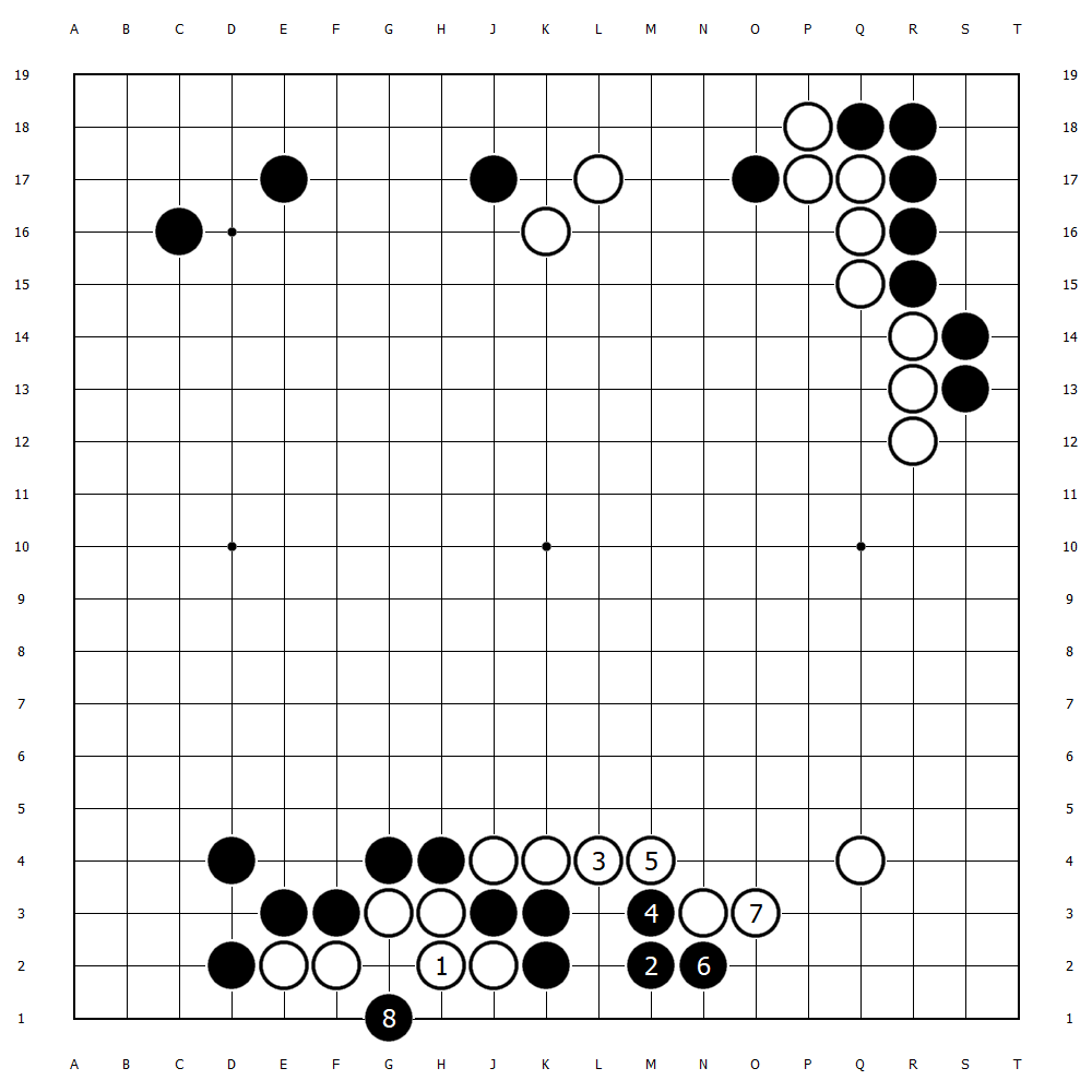 围棋网课：中盘阶段常型割断的研究(野狐1级)