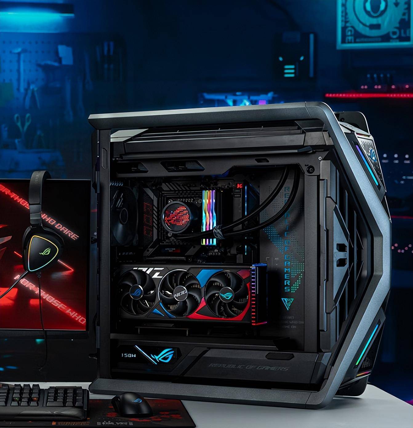 rog创世神机箱首发登场,不容错过_设计_支持_电竞