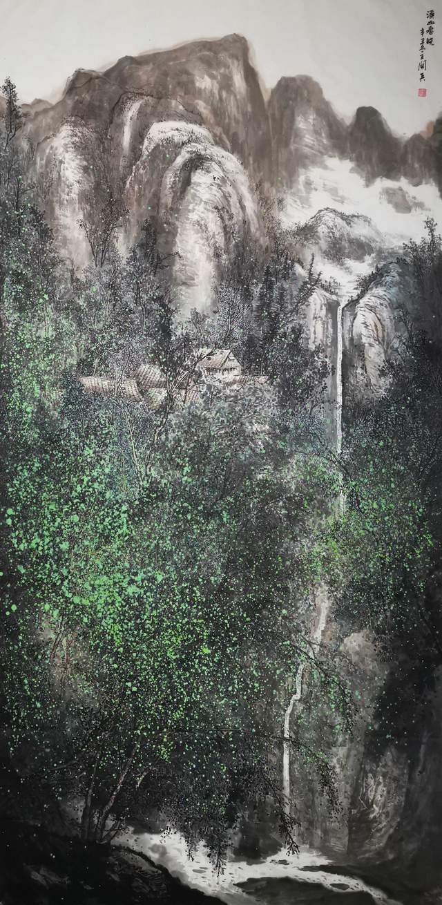 当代著名书画名家王关兵作品赏析_中国_山水画_重庆