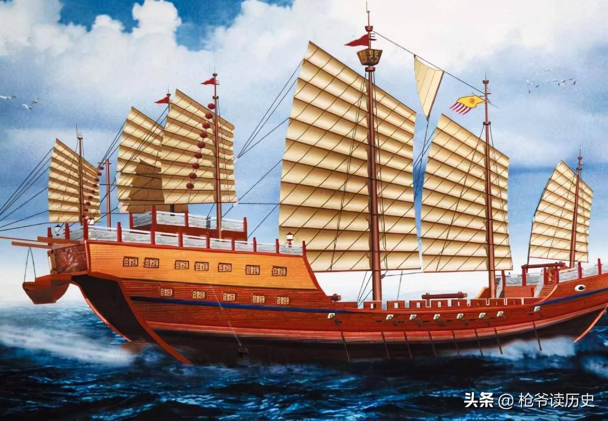 楼船是当时的作战用船,可称之为古代版"战舰",因船上建有重楼而得名.