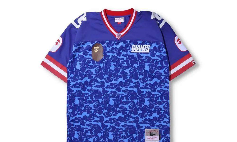 南海岸配色太帅了!bape 三方联名即将发售_运动_球衣_双方