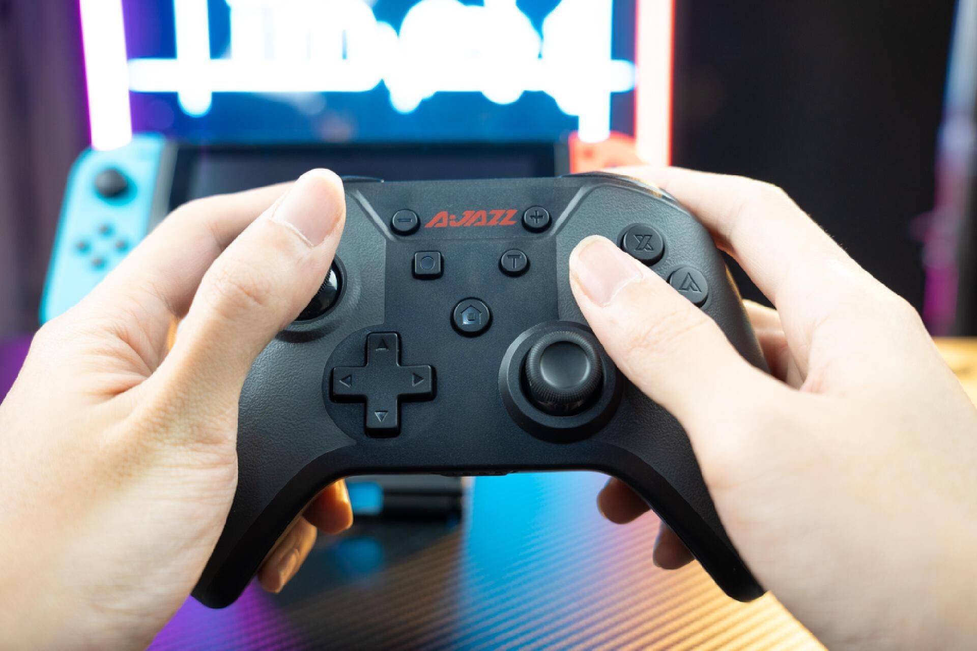 黑爵(ajazz)ag180双模游戏手柄_switch_按键_pro