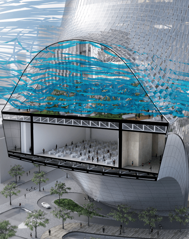 长三角最高双塔建筑、杭州第一高楼——杭州之门竣工_设计_城市_塔楼