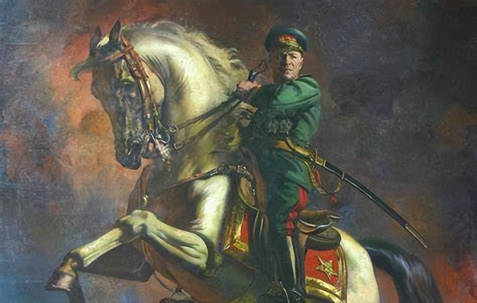 1945年6月24日胜利大阅兵:朱可夫骑的马是"汗血宝马"吗?