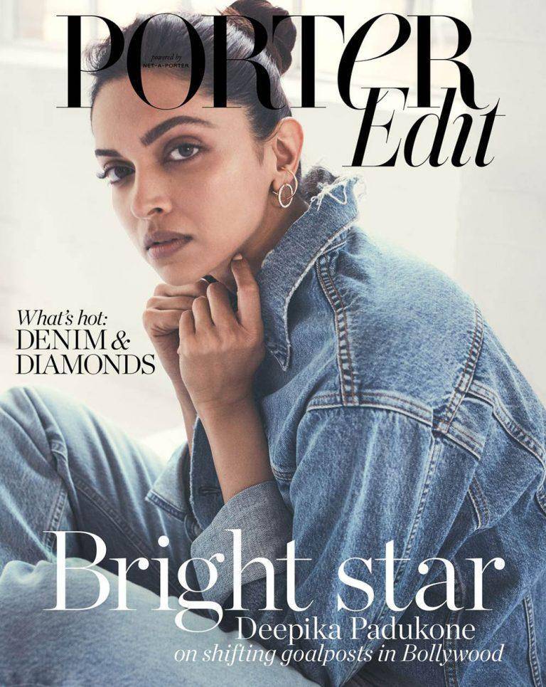 印度女星迪皮卡·帕度柯妮 (deepika padukone) 拍攝的時尚雜誌_封面