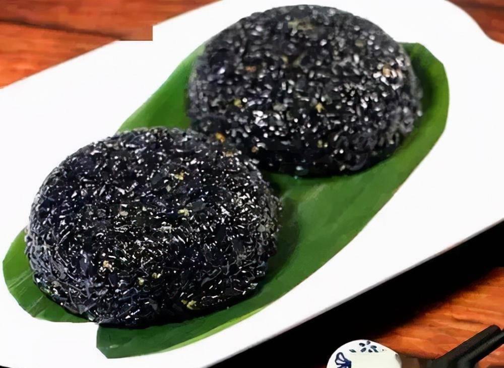 「古馔拾零·特色饭食系列」"仙家之食"青精饭_南烛树_道家_所创