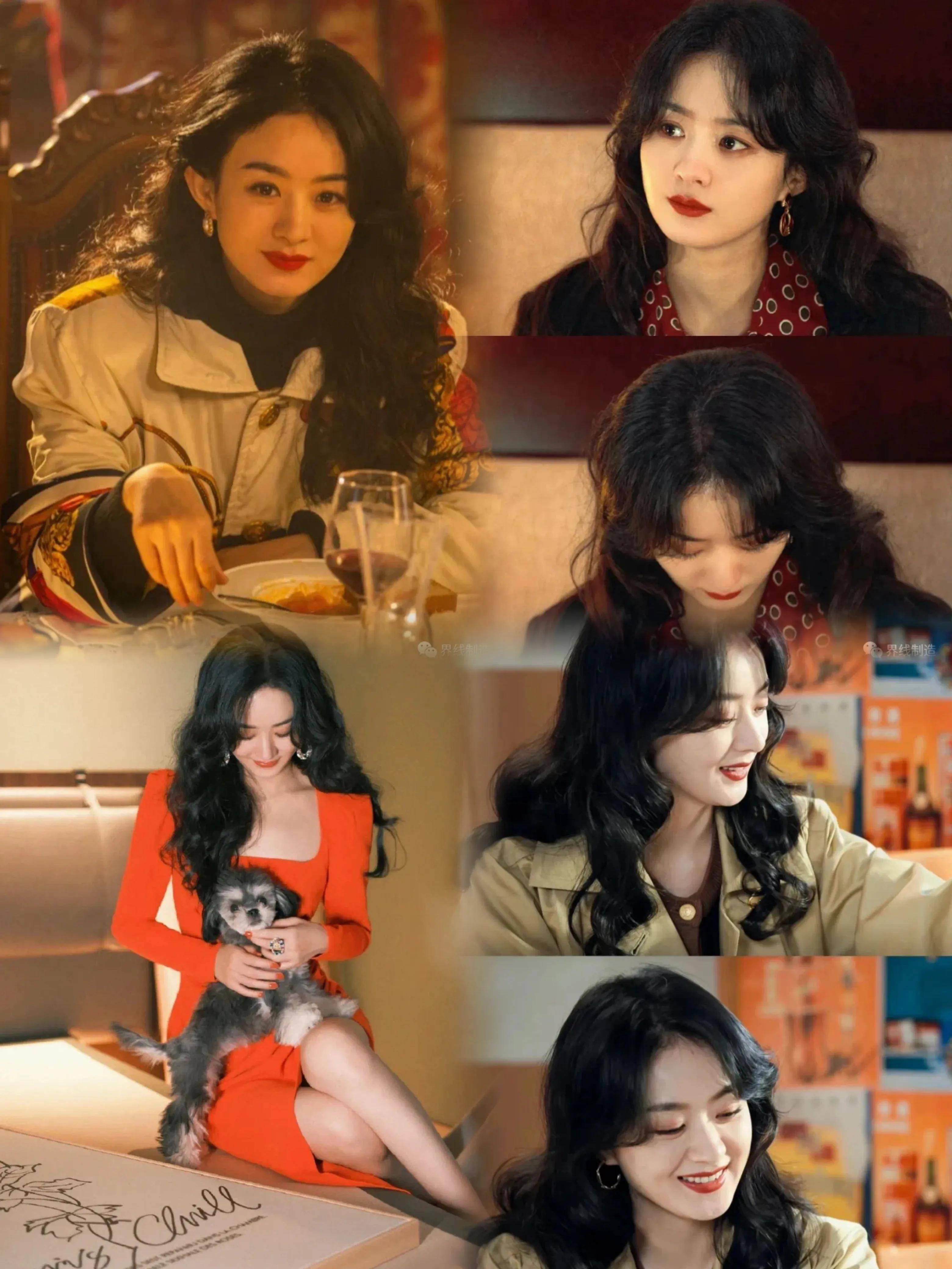 又美又飒的港风波浪卷,谁能不爱_发型_卷发_头发