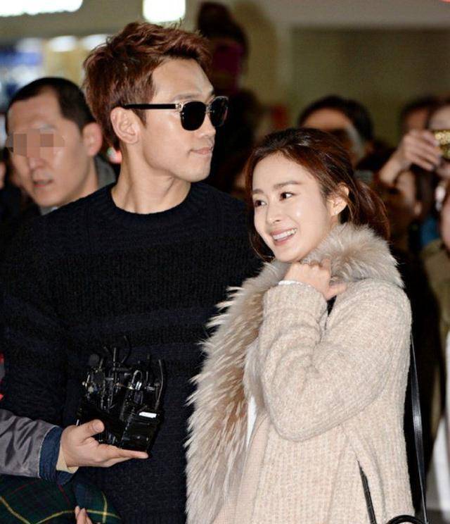 rain爆外遇后金泰希首度露面!