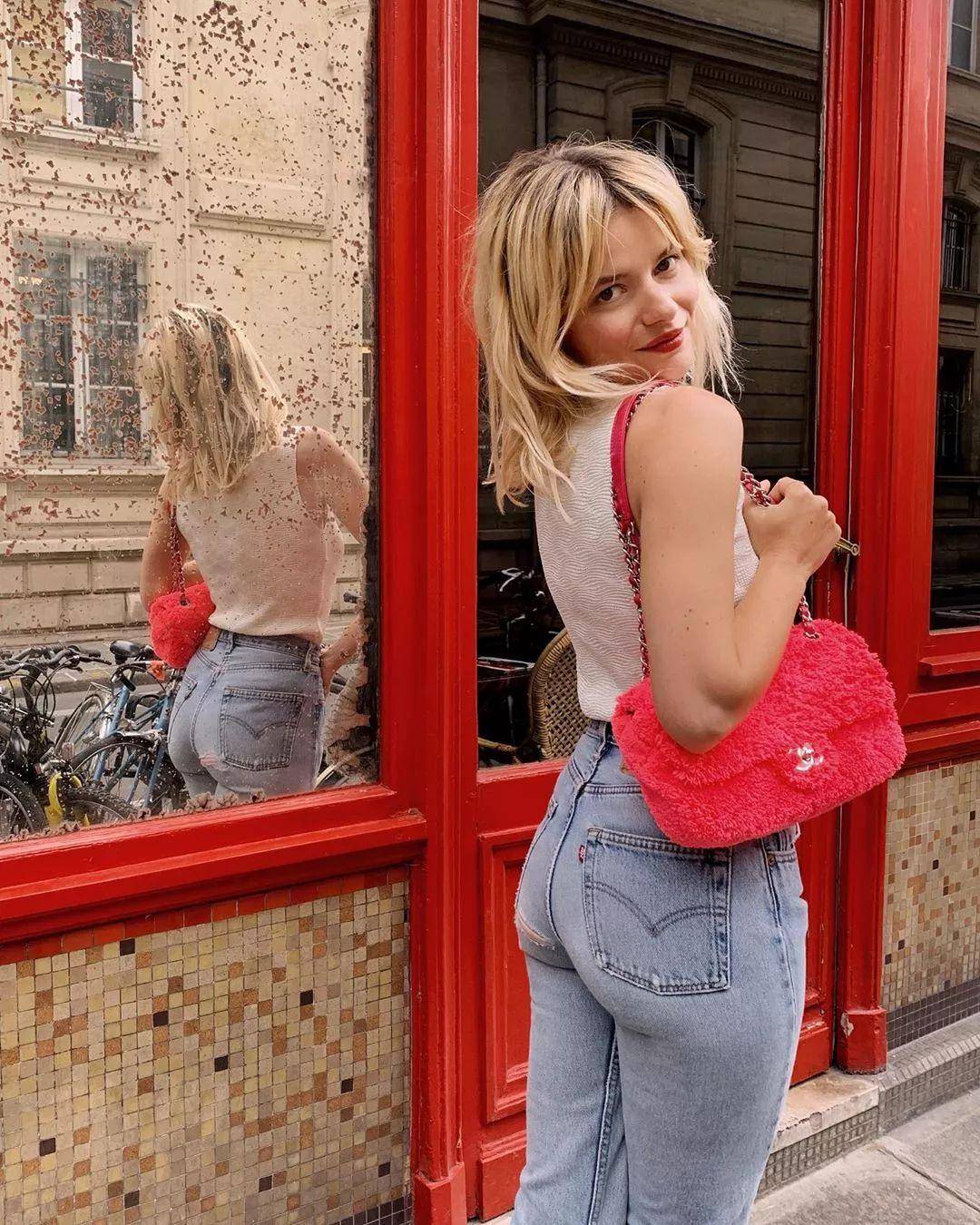 小个子还微胖,这个法国博主也太会打扮了吧_socol_sabina_风格