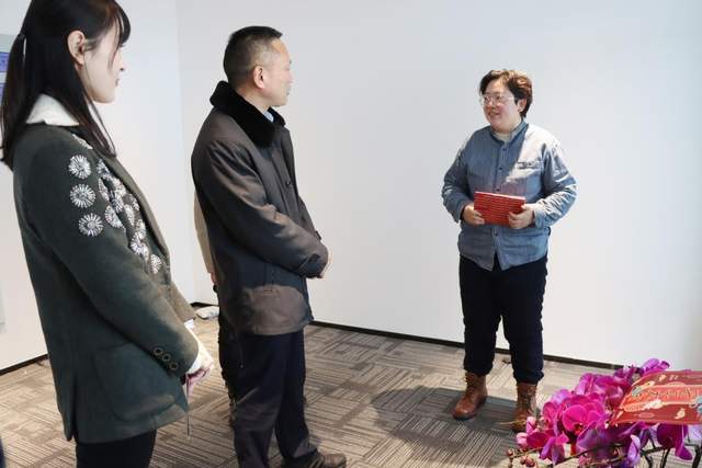 杭州南站管委会携德必彩虹we开展企业走访慰问_发展_园区_项张炎