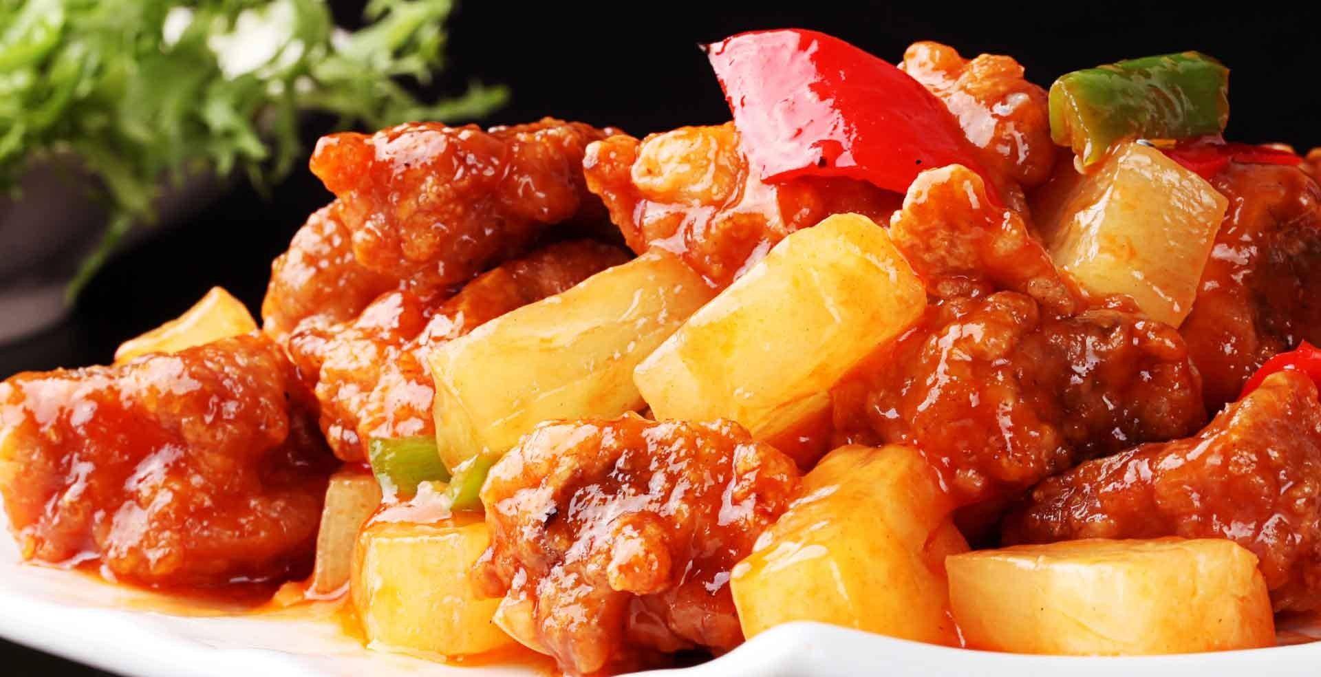 试试用菠萝烧菜,风味独特,吃起来美味酸甜_排骨_步骤_蛋白质