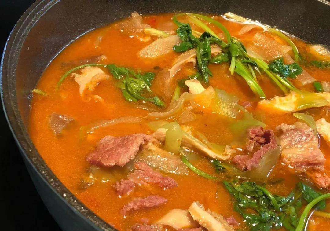 湖北公安县特色美食,牛三鲜火锅尝鲜记