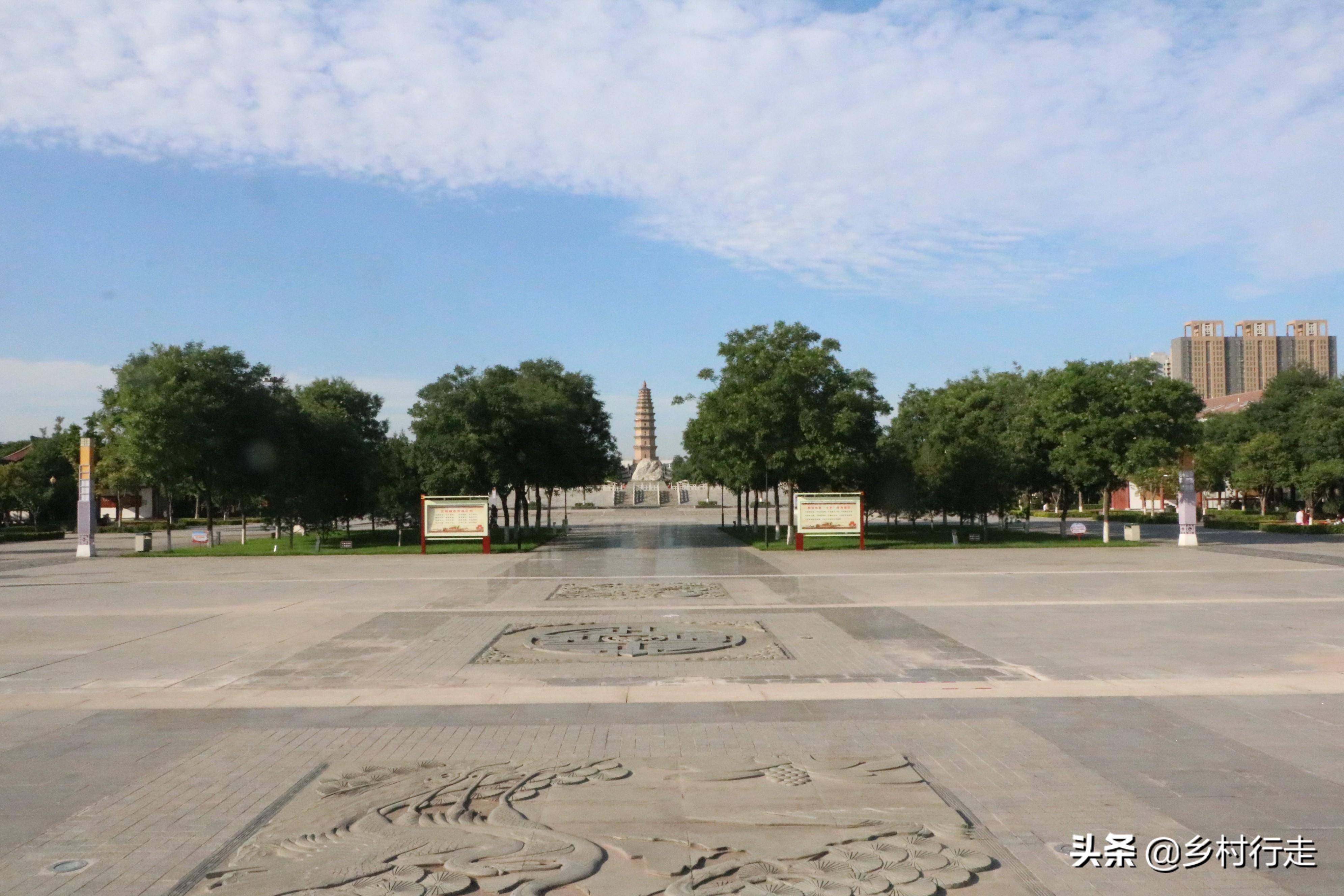 乡村行走|游昭慧广场,赞盛世高陵_文化_雕刻_喷泉