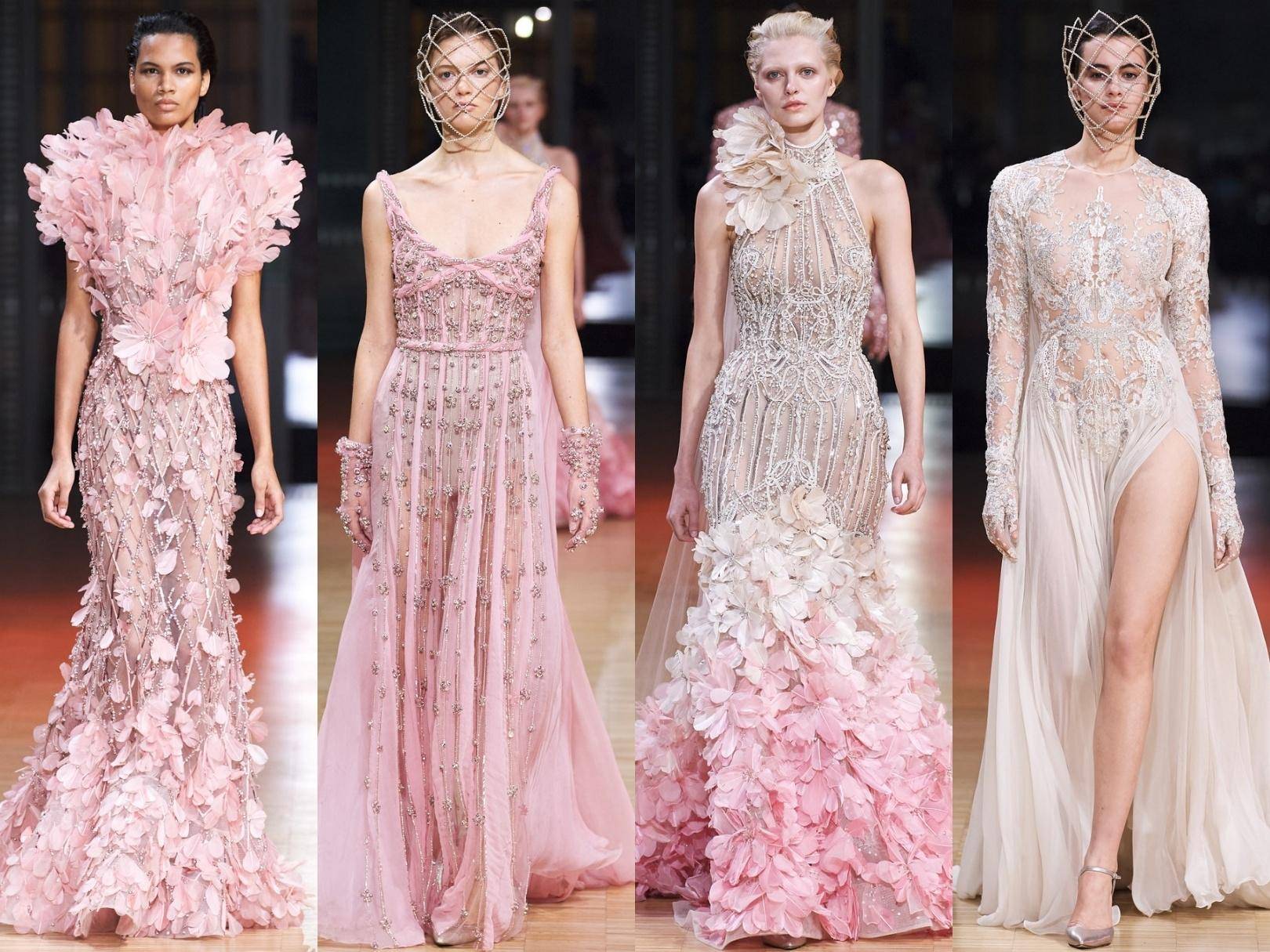 elie saab 2022春夏高定:繁花似锦,感受地中海夏日花园的绚烂_礼服