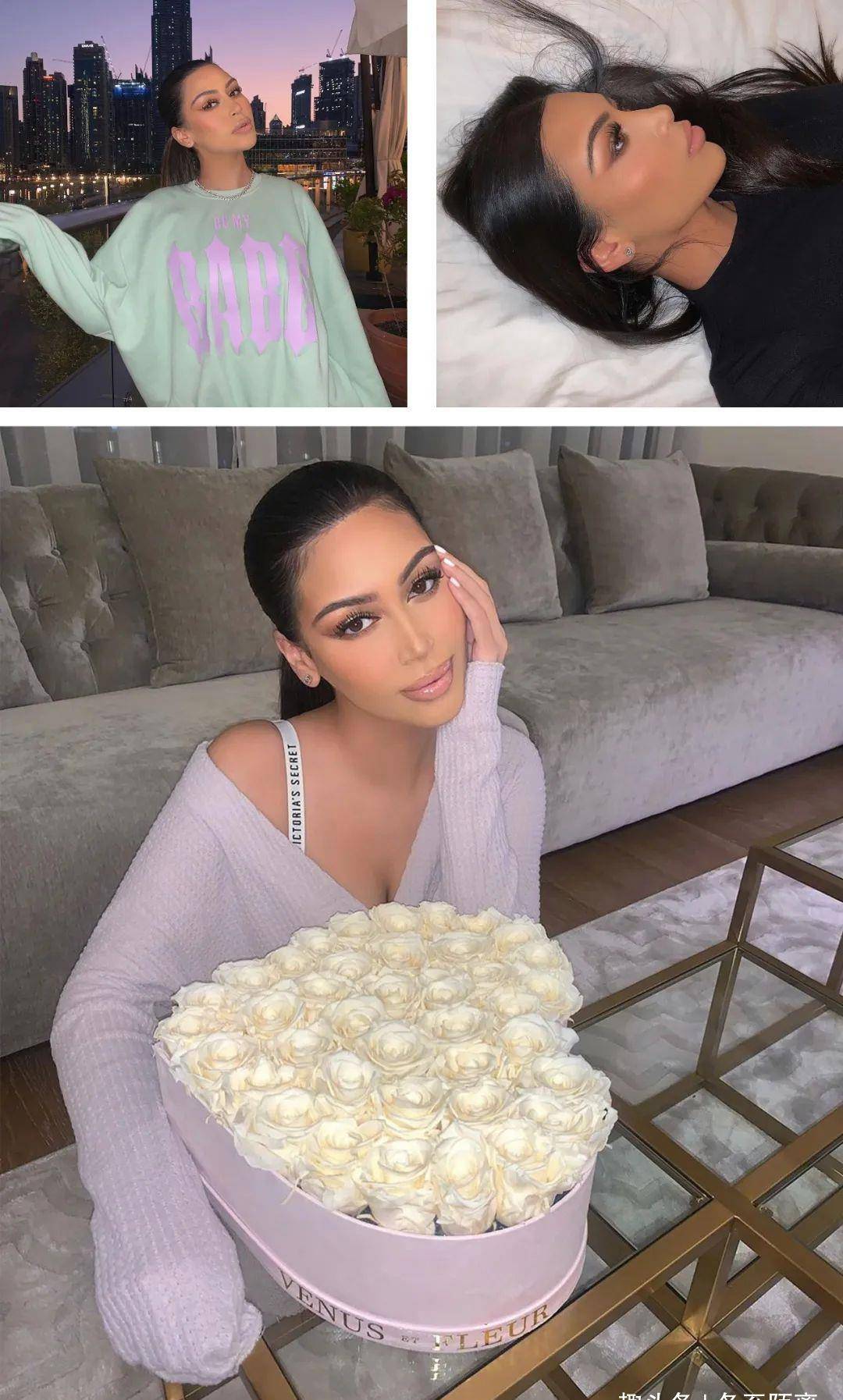 侃爷认错老婆?一样的五官,同款时尚和翘臀,网友:撞头届赢家!