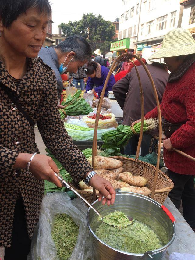 来到云南不想走了:深爱上了玉溪的菜市场