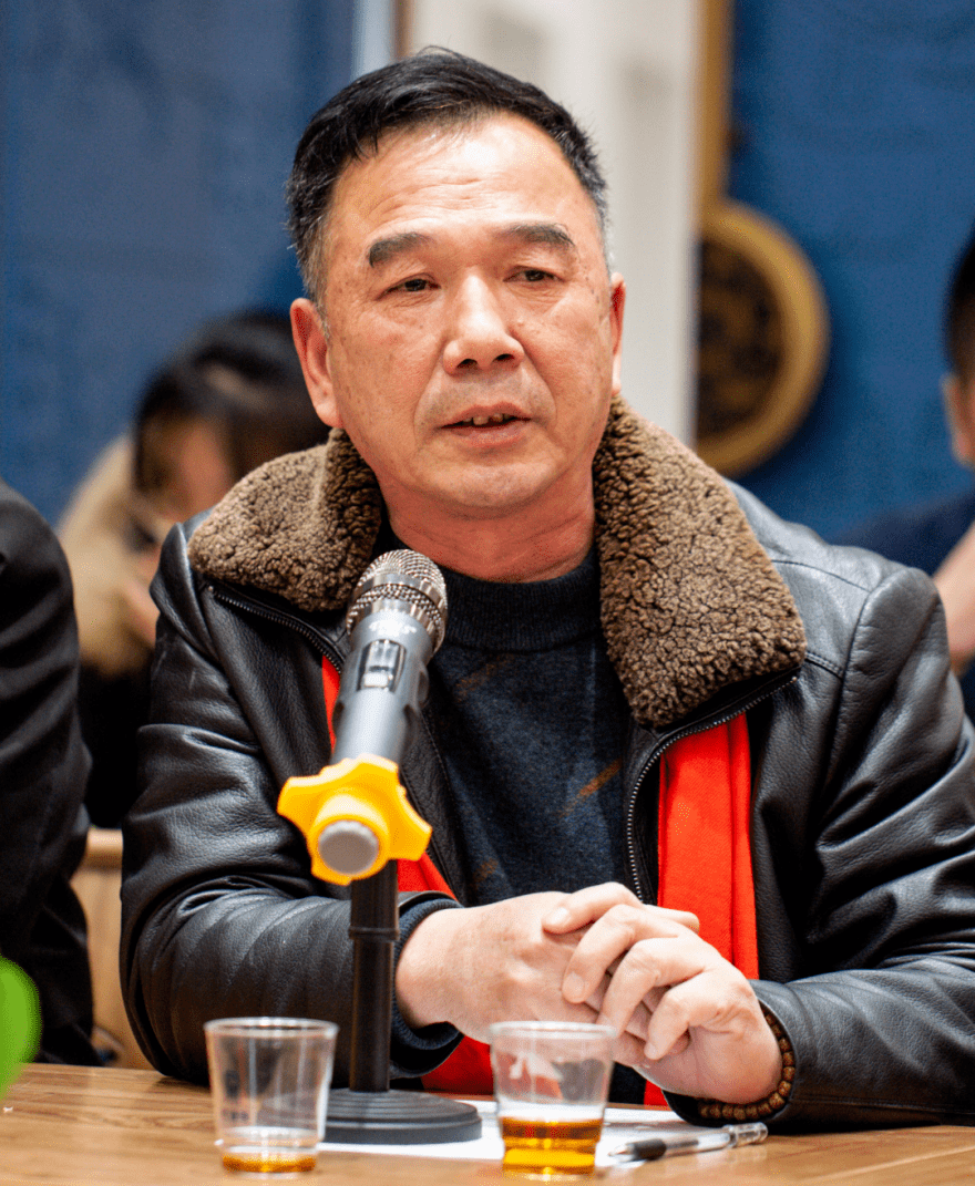 市茶产业发展领导小组副组长蓝进和,太姥山镇镇长李修意,福鼎市茶产业