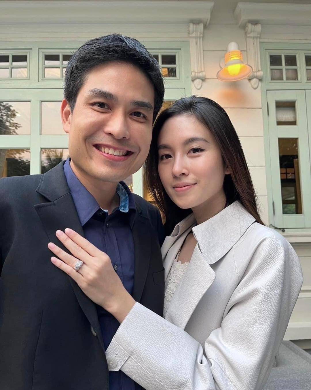 泰国最美变性人宝儿与男友订婚 将于3月1日大婚_oak_poyd_普吉