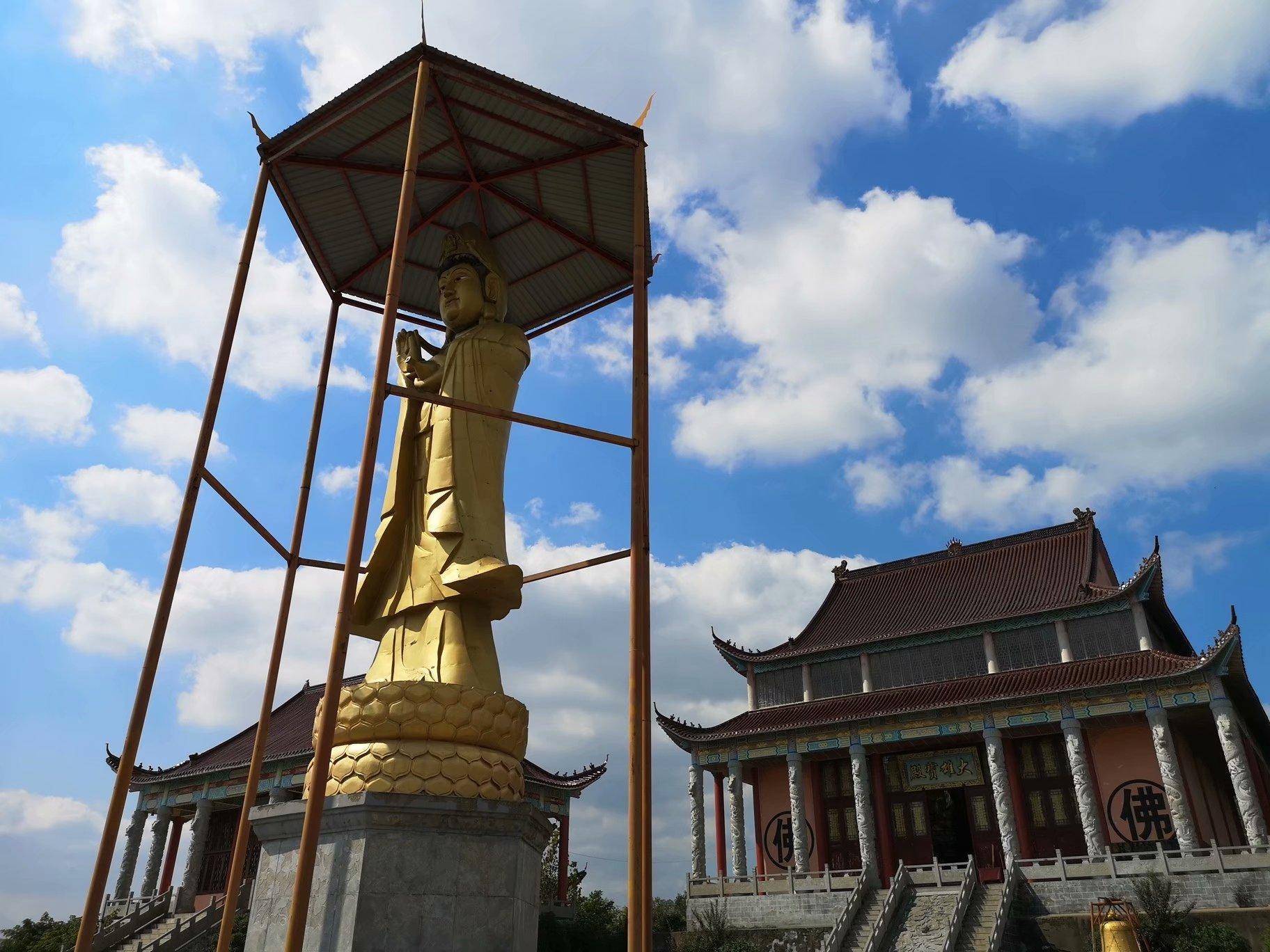 摩托周边旮旯游-定远金山滴水寺_菩萨_永康镇_大殿