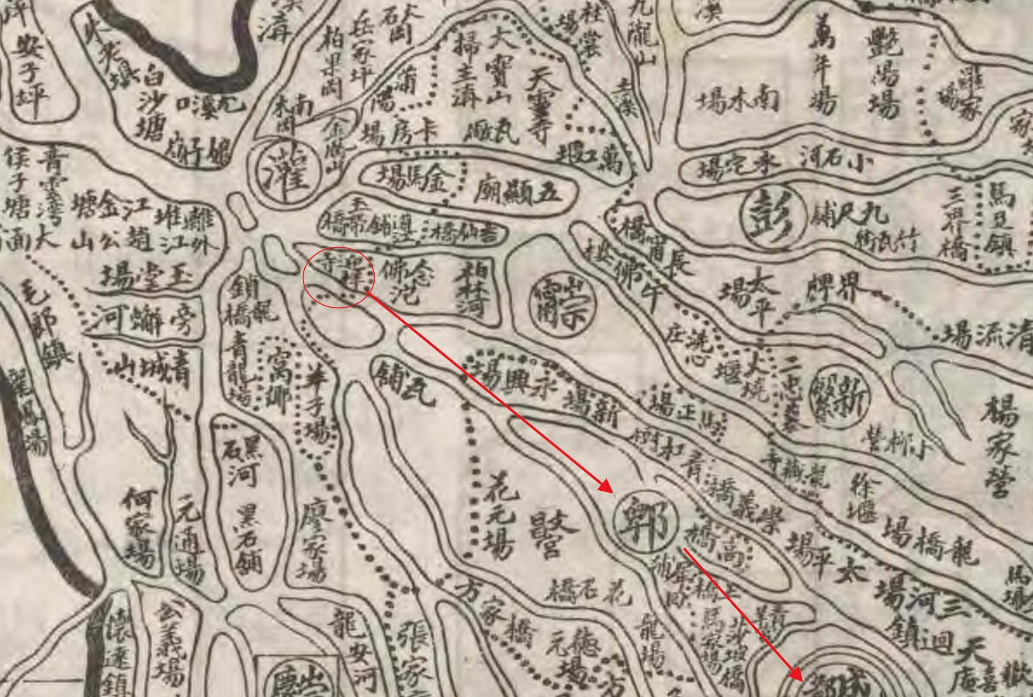 清末中国行(19)1909年张柏林从灌县,郫县回成都老照片_罗林·_新场