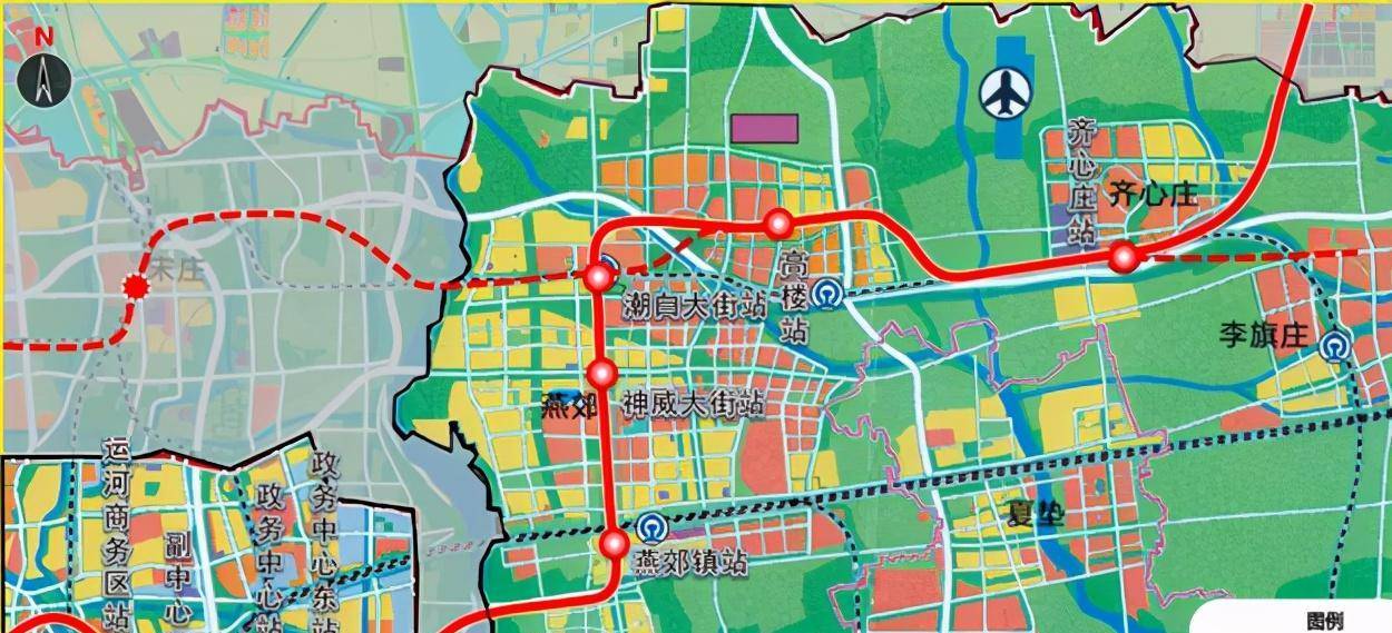 廊坊市又有大动作,规划打造两条地铁线,将促进燕郊,北京一体化