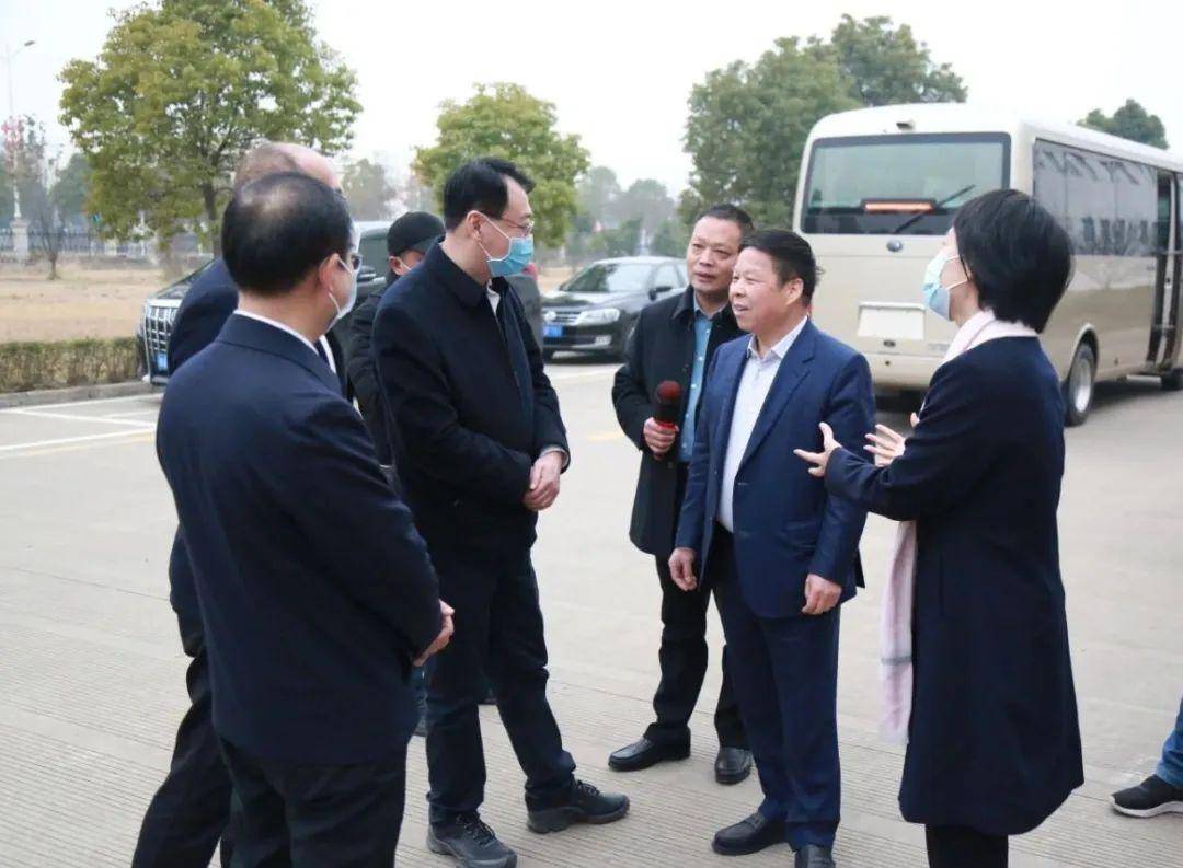 河南省商务厅党组书记,厅长王振利一行莅临华英农业参