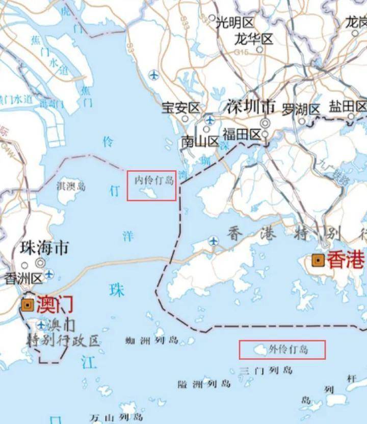 广东深圳有内伶仃岛,珠海有外伶仃岛,都是旅游的好地方