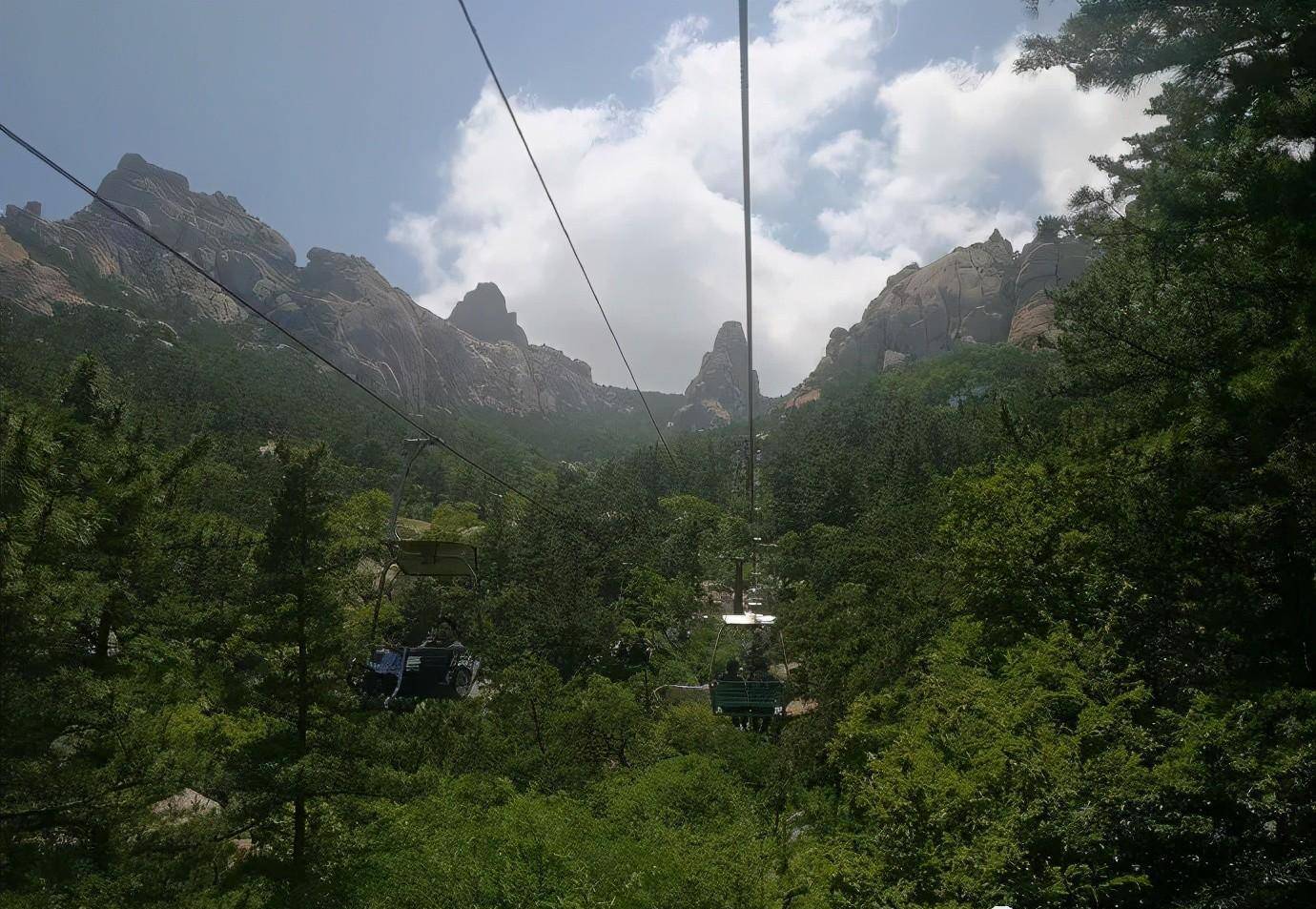 山東青島:登嶗山仰口天苑峰,海鮮燒烤吃海星_索道_名山_風景