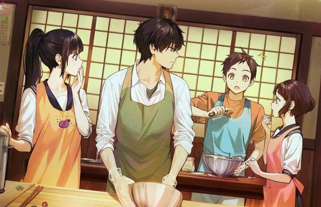 冰菓:mery太太又出新作,这次我看到泳衣装的千反田爱瑠了_折木奉太郎