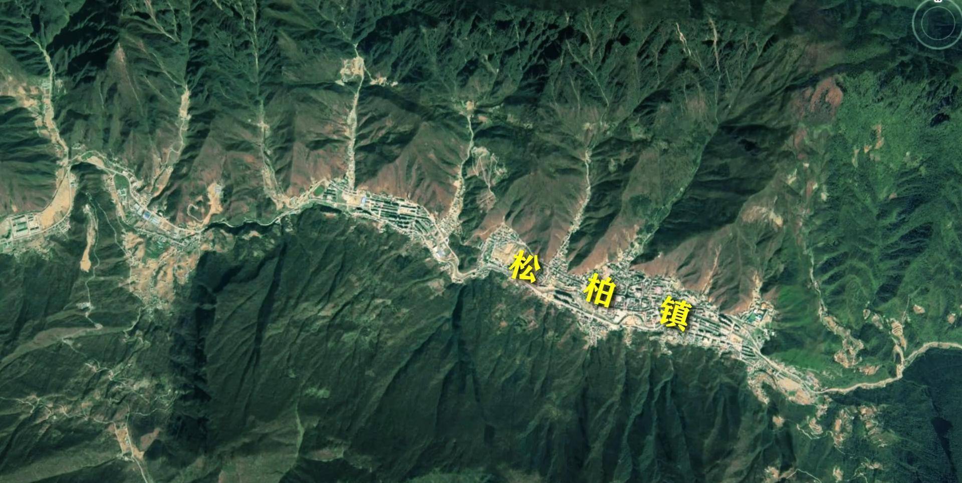 神农架卫星地图高清图片
