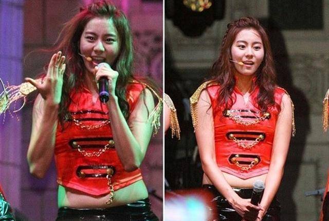 韩国女团成员因微胖被网友攻击,后来拼命减肥变成靓丽女神