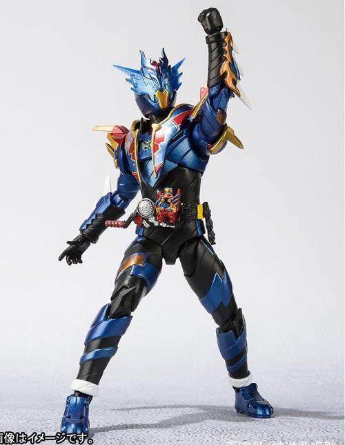 假面骑士build:龙我新形态伟大龙可动手办公开换个颜色帅了十倍_官方