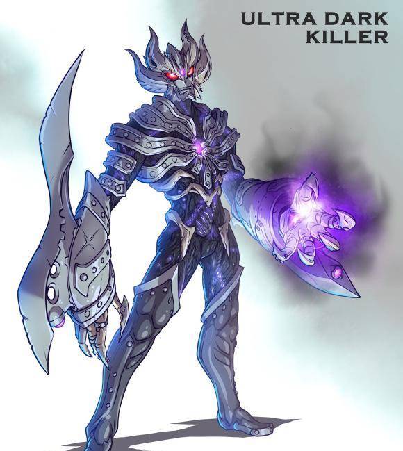 黑田朝生绘制的暗黑军团:艾塔尔迦超帅气,黑暗超邪化身一方霸主_方面