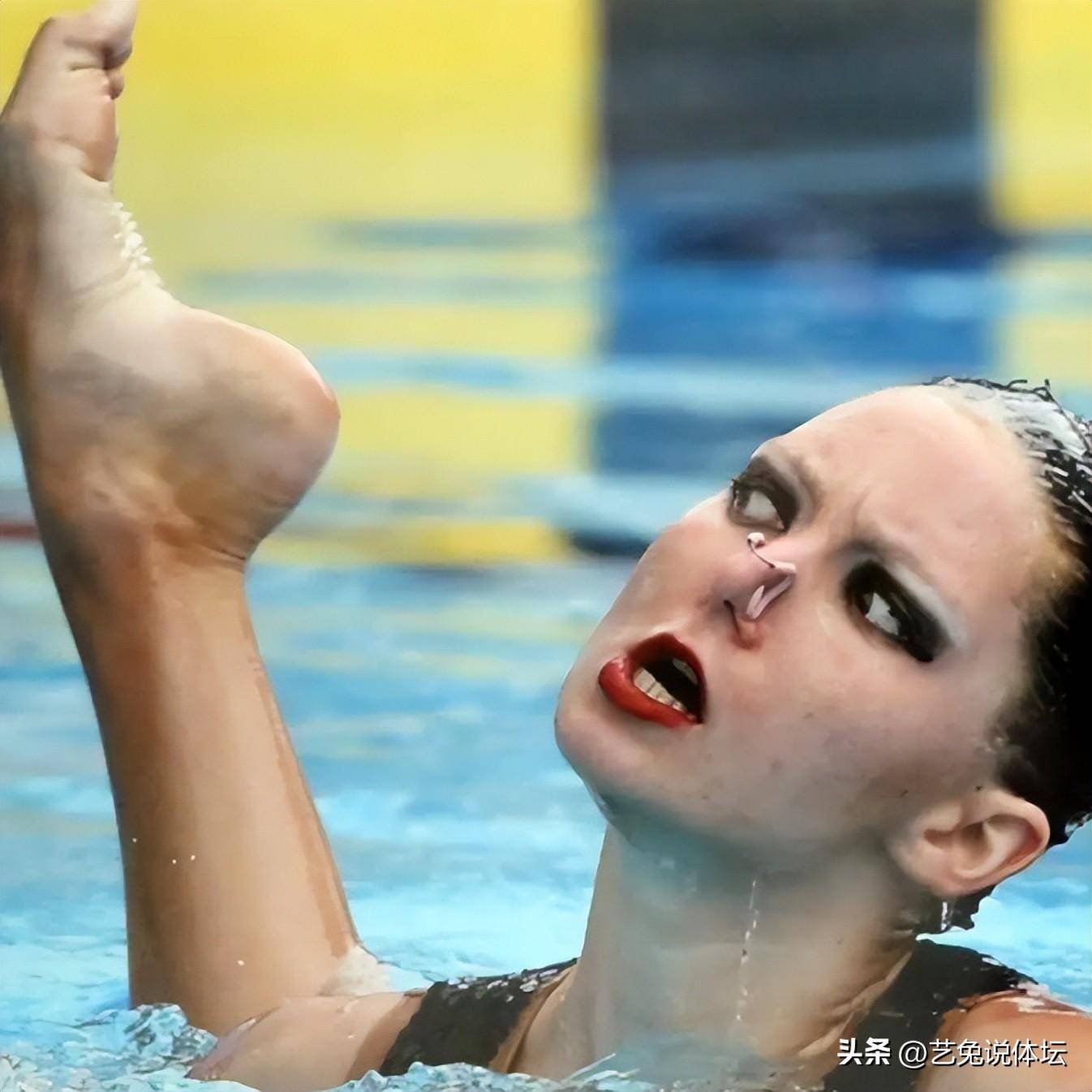 奥运会跳水20大名场面,张牙舞爪的表情,原谅我不地道的笑了