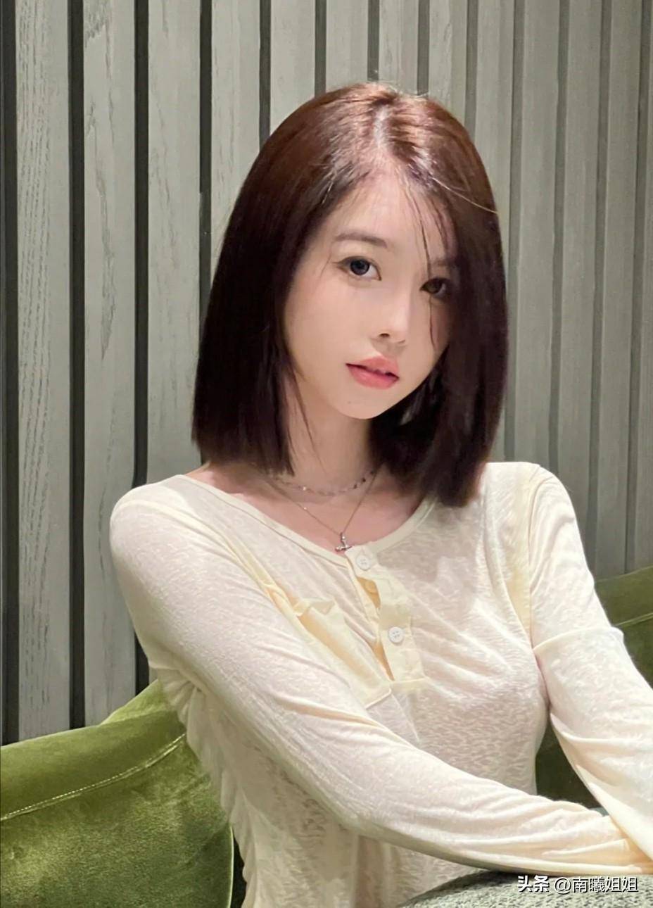 最近火了一种发型叫"一刀切短发",意外的高级时髦,倪妮都上头_脸型