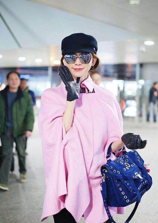 林志玲穿上这皮草,像是天使的翅膀,魅力犹在!_裙子_女神_穿着