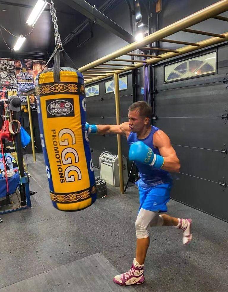 拳王戈洛夫金正在进行力量训练,升入168磅状态会如何?