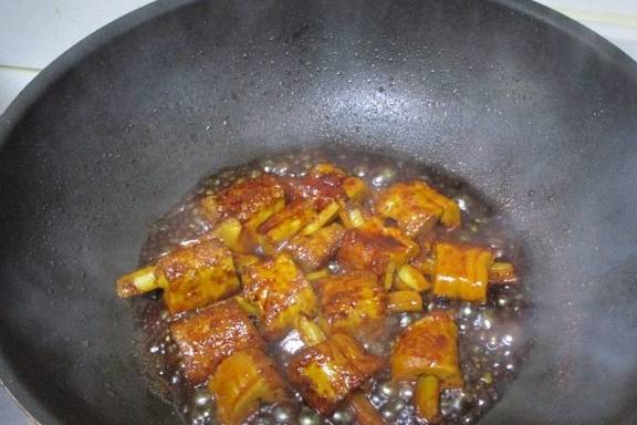 这道菜虽为全素的，但比肉还要好吃，酸酸甜甜多吃了也不怕长肉(图9)