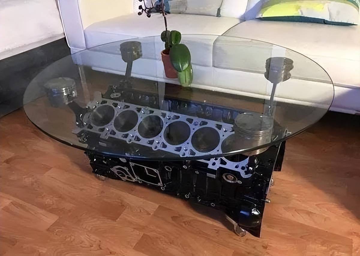 超炫酷"发动机茶几"见过吗?最后一款堪称"豪无人性"