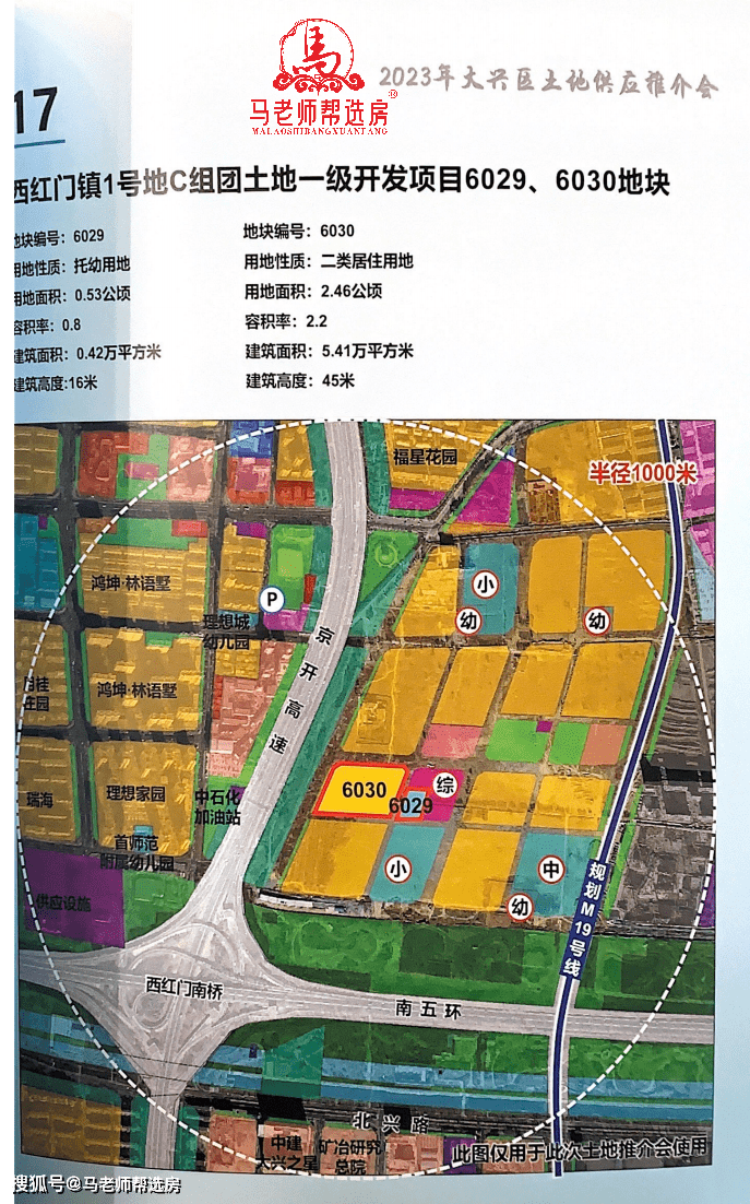 大兴区2023年住宅供地计划(第六篇)_地块_西红门_项目