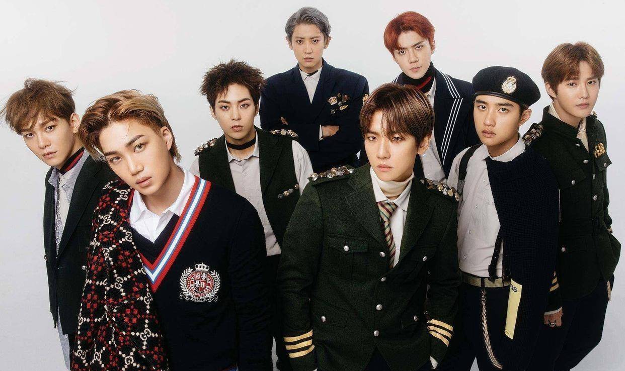 exo今年发行正规专辑,队长金俊勉陷入"偷鞋"风波_exo_sm_hybe