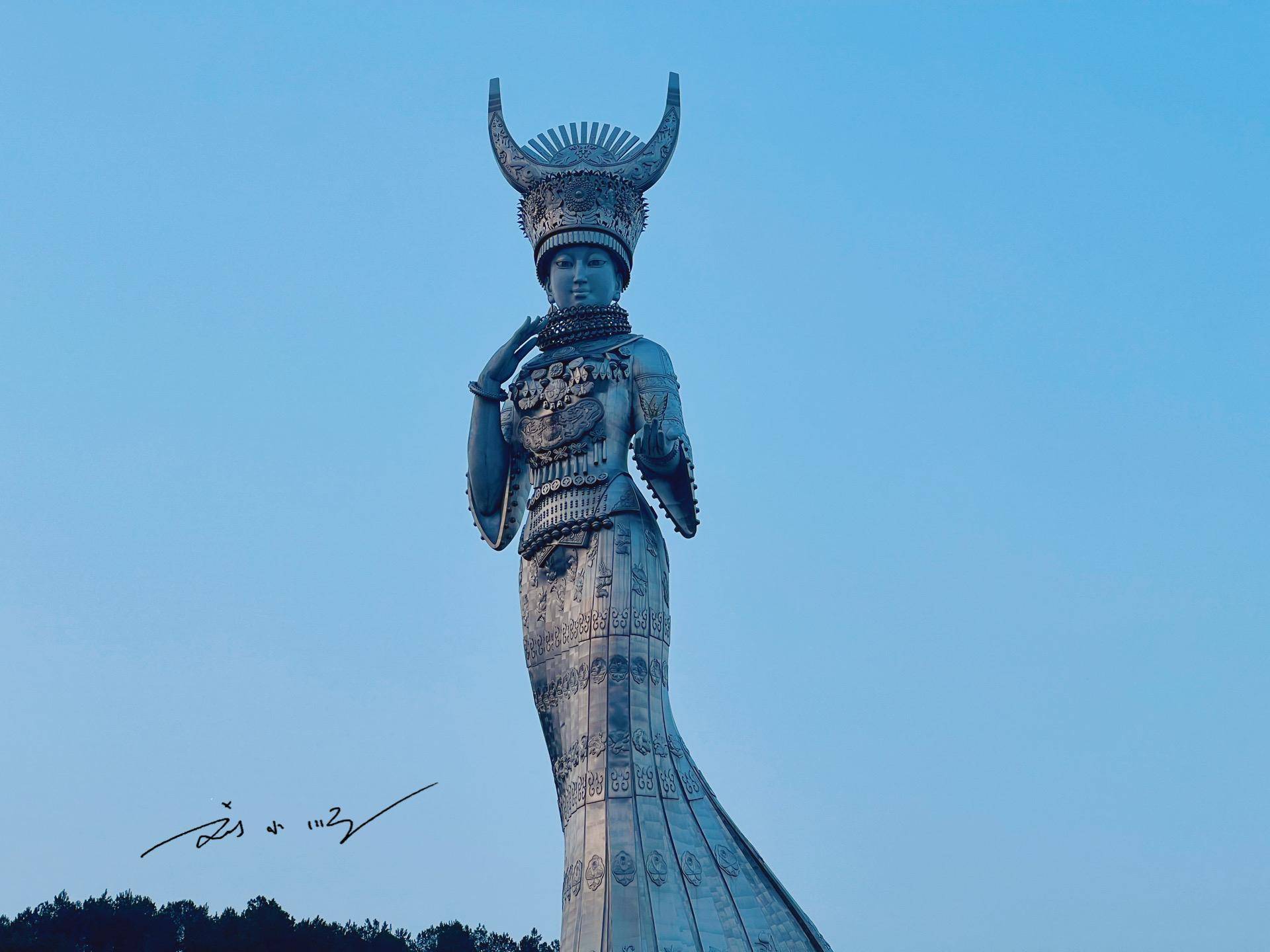 贵州女神雕像简介图片
